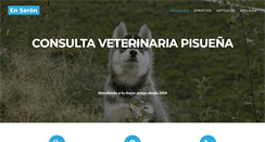Desktop Screenshot of consultaveterinariapisuena.com